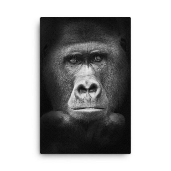 Gorilla Wall Art HD Portrait