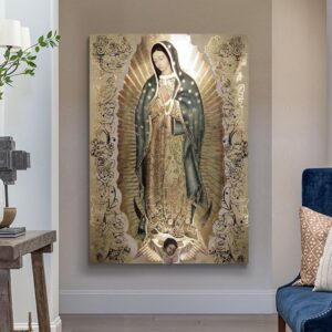 our lady of guadalupe framed art