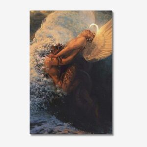 Carlos Schwabe Spleen and Ideal Painting Canvas Art