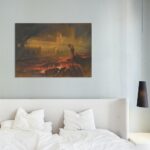 John Milton’s Pandæmonium Louvre 1841 Paradise lost canvas print