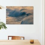 Painting of Ocean Waves Crashing Canvas Wall Art