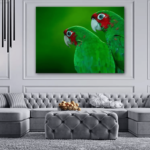 Red Crowned Parrot Canvas Print
