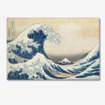 The Great Wave off Kanagawa Japanese Art by Hokusai Canvas Art