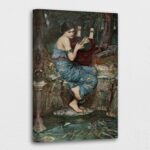The Muses by John Waterhouse Canvas Wall Art