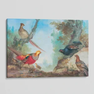 Pheasants Birds Painting