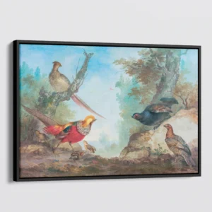 Pheasants Birds Painting