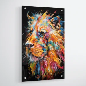 Colorful Lion