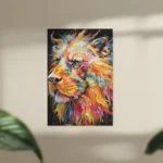 Colorful Lion