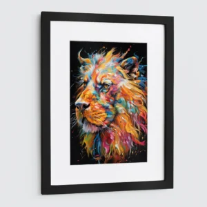 Colorful Lion