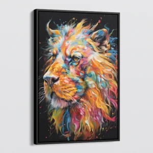 Colorful Lion