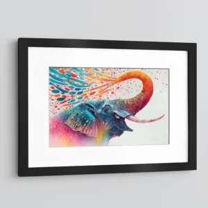 Rainbow Trunk Elephant