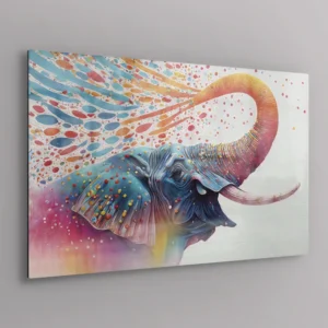 Rainbow Trunk Elephant