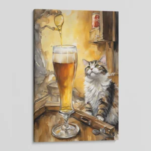 The Cat That Loves Beer