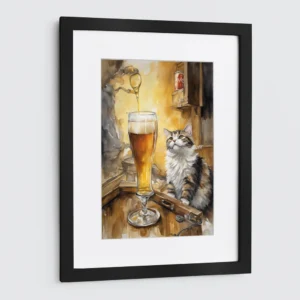 The Cat That Loves Beer