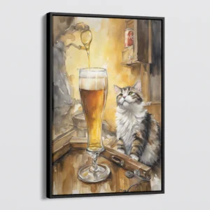 The Cat That Loves Beer