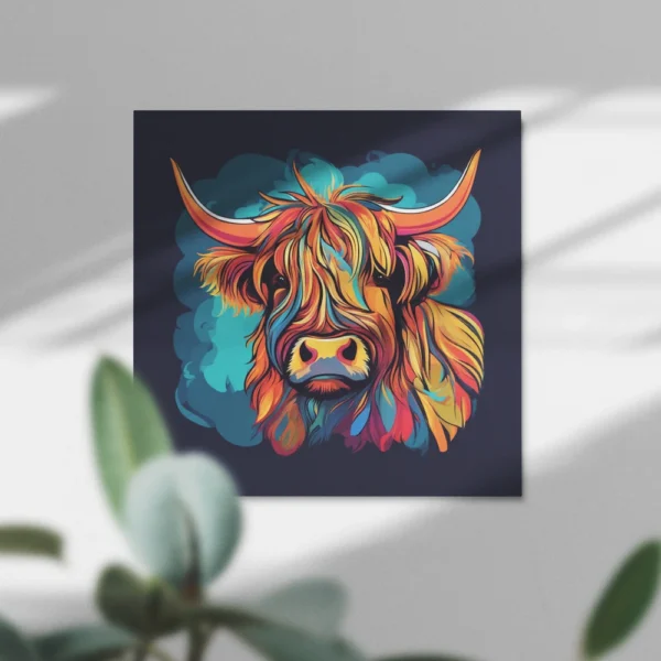 Colorful Bull