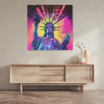 Cyberpunk Statue of Liberty