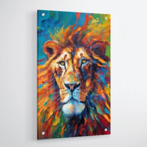 Colourful Lion