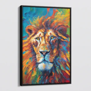 Colourful Lion